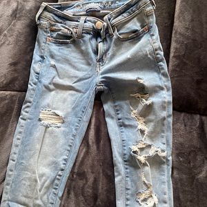 american eagle next level stretch skinny jeans